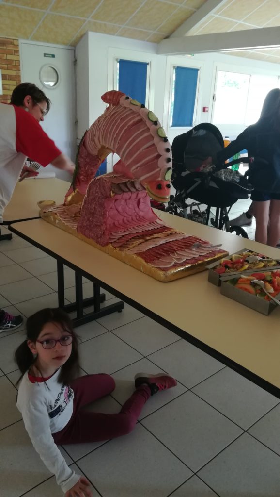 Un dauphins en Charcuterie